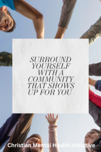 Surround yourself with a community that shows up for you - Black History Month