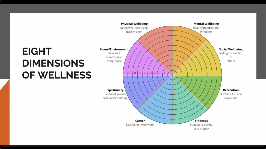 CMHI 8-Dimensions of wellness